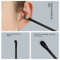 Boxed black cotton swabs Japanese earpick cotton swabs Clean Blackhead earpick disposable double-ended cotton swabs. 