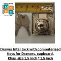 kgi Premium grade drawer lock with computerized keys engineered with best materials and latest technology by khasgroup. 