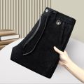 Casual Cotton Men Stretch Trousers Solid Slim Fit Men's Pants New Autumn Winter High Quality Classic Business  Pants Men. 