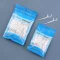 50/100pcs Dental Floss Flosser Picks Toothpicks Teeth Stick Tooth Cleaning Interdental Brush Dental Floss Pick Oral Hygiene Care. 