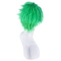 Anime Slicked-back green wig Short Layer Roronoa Zoro Comic Cosplay Wigs. 
