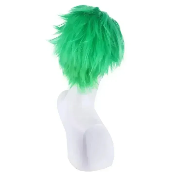 Anime%20Slicked-back%20green%20wig%20Short%20Layer%20Roronoa%20Zoro%20Comic%20Cosplay%20Wigs%20-%20Image%204