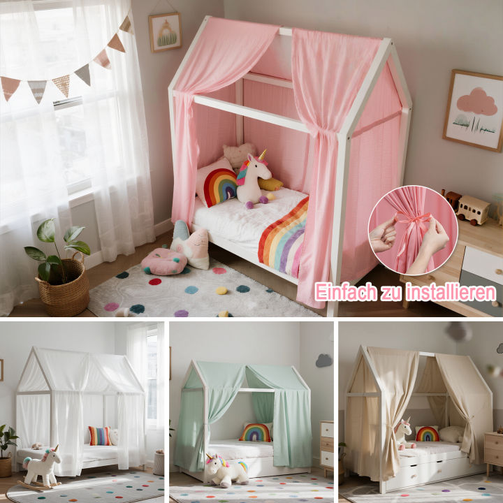 Bunk%20Bed%20Canopy%201/2-Piece%20Muslin%20Bunk%20Bed%20Canopy,%20Fabric%20Canopy%20for%20Bunk%20Beds%20Suitable%20for%20Bed%20Canopy,%20Bedroom%20Decoration%20-%20Image%205