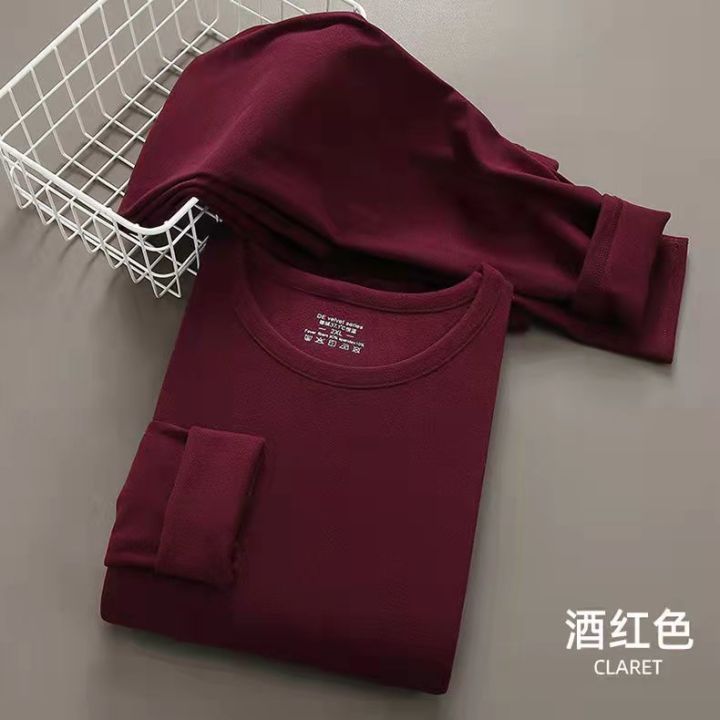 Thermal%20Underwear%20Set%20for%20Women%20Fleece%20Lined%20Base%20Layer%20Tops%20Bottoms%20Free-cutting%20Seamless%20Crew%20Neck%20Long%20Sleeved%20Long%20Johns%20-%20Image%204