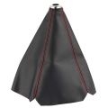 Multiple Styles 16mm Universal PU Leather Car Gear Shift Collars Auto Manual Stick Shifter Knob Boot Cover Gaiter Accessories. 