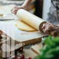 2Pcs Acrylic Rolling Pin Spacers Dough Thickness Guides Measuring Strip Pasta Supplies.