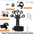 Silicone Hand Grip Strengthener & Finger Exerciser – Enhance Grip & Finger Strength. 