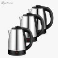 Electric Water Kettle 1800ml Steel Jar With power Base. 
