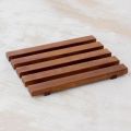 wooden soap dish. 