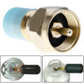  Tank Refill Adapter Gas Cylinder Canister Filler Coupler Brass Accessories,Outdoor Gas Cylinder Adapter,Gas equipment. 