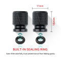 2 PCS Laser Logo For BMW S1000RR S 1000RR S1000 RR All Years Motorcycle Wheel Tire Valve Caps CNC Tyre Airtight Covers Black. 
