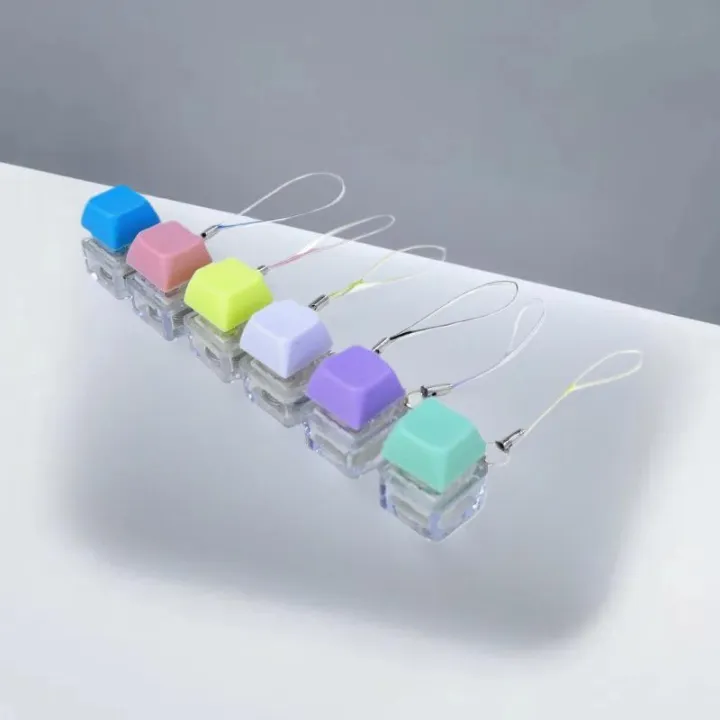 Interactive Button Keyboard LED Light Keychain | Daraz.lk