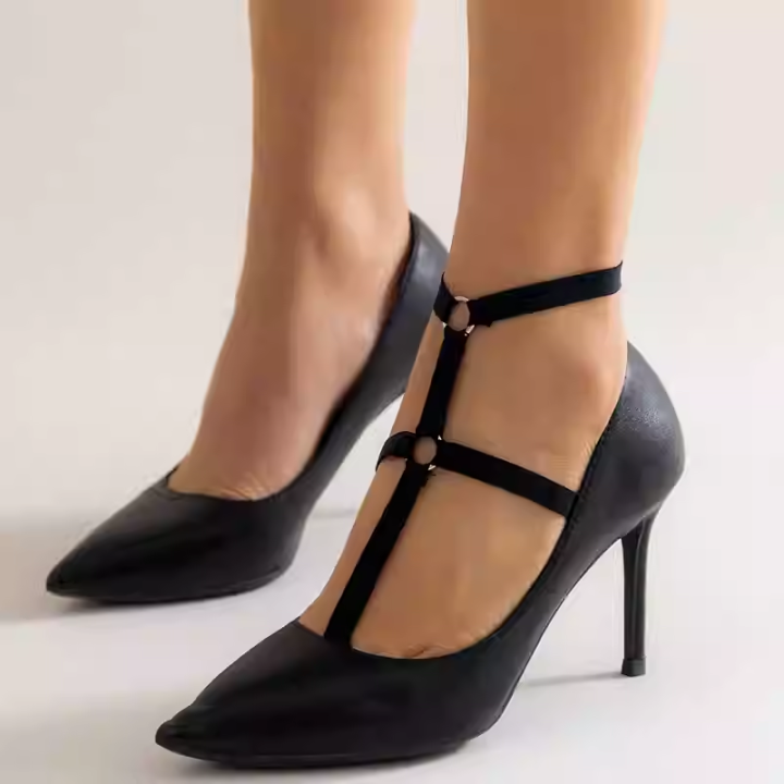 Ingemark%20Gothic%20Black%20Elastic%20Band%20Bandage%20Anklet%20Bracelet%20for%20Women%20High%20Heel%20Summer%20Barefoot%20Ankle%20Sandals%20Prom%20Foot%20Jewelry%20-%20Image%204