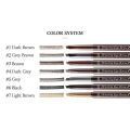 Etude House drawing eyebrow pencil 2 in 1 rotating eyebrow pencil with built-in eyebrow brush. 