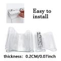 PVC Windproof Soft Curtain Strip, Freezer Curtain Strip Sheer Curtain Plastic Winter Door Pvc Kitchen Cabinet Screen Curtain.