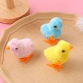 Clockwise Key Type Toy Chicken Toy 1Pieces/Baby Cute Cartoon Chick Wind Up Walking Chicken Toys. 