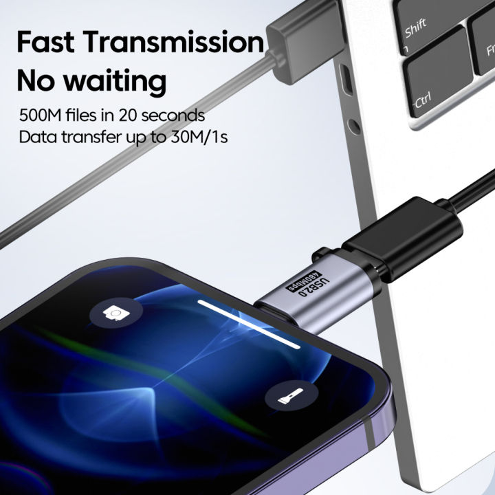 Micro%20USB%20To%20Type%20C%20Adapter%20Mini%20USB%20To%20USB%20C%20480Mbps%20Fast%20Data%20Charging%20Connector%20USBC%20To%20Lightning%20Adapter%20For%20iphone%20Android%20-%20Image%204