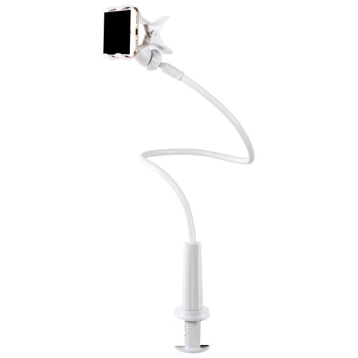 360 Clip Mobile Phone Holder Stand Portable Flexible Lazy Bed Desktop Bracket Smartphones Desk Bed Mount Stand Base Support 75cm