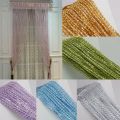 Fancy door curtain plastic home decor modern with bar. 