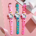 2024 New Lovely Silicone Band Children's Watch Girl Cute Cartoon Quartz Watch Kids Watches Boys Girl Watche. 