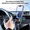 Round Folding Magnetic Car Holder 360 Degree Rotatable Mobile Phone Bracket Mount Strong Magnet Support For iPhone  Stand. 