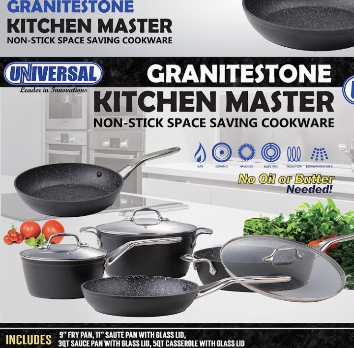 Granite Stone Kitchen Master Nonstick Cookware