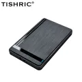TISHRIC External HDD Case Hard Drive Box USB 3.0 2.5 Inch SATA 3.0  Mobile HDD Enclosure Support UASP for PC Laptop. 