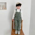 2024 Winter Down Overalls Pants Autumn Boys Girls Thick Warm Pants Kids High Quality Trousers New Children Ski Down Jumpsuit. 