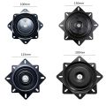 360° Rotation Bar Stools Swivel Plate Universal Steel Sofa Chair Turntable Sturdy Easy Installation Swivel Platform.