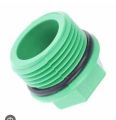 5 pcs PPR&pvc pipe plug 1/2" & 3/4" male thread pipe fitting end cap plug. 