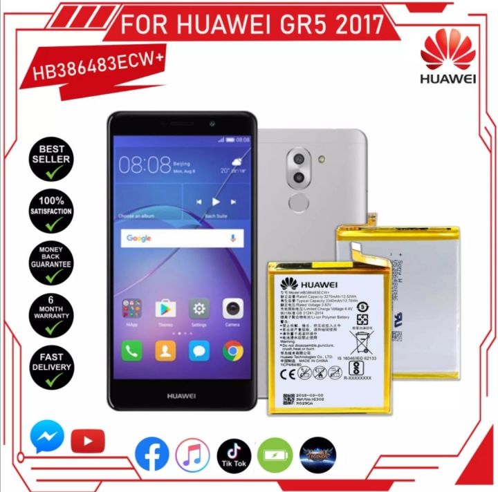Huawei%20GR5%20(2017)%20Battery%20Model%20:HB386483ECW+%20(3340mAh)%20Origianl%20Capacity%20High%20Quality%20Battery%20-%20Image%202