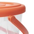 Phoenix Transparent Pail Bucket 10L, 28cm Diameter, 28cm Height,200g,Multipurpose durable plastic bucket, with ergonomic handle for easy lifting,Quality plastic material. 
