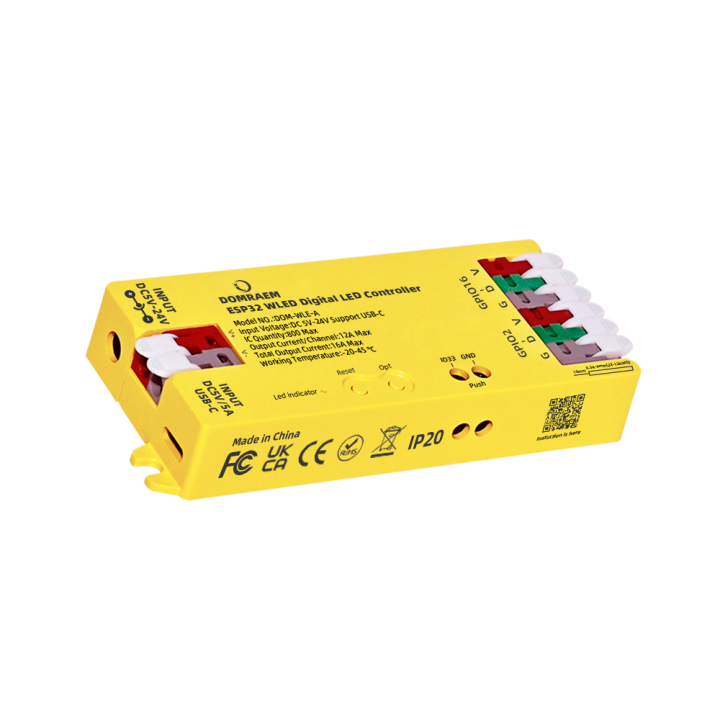 DOMRAEM%20ESP32%20USB-C%20WLED%20Digital%20LED%20controller%20RGB%20IC%20DIY%20APP%2016A%20fuse%20Works%20with%20HA/MQTT/Alex%20WS2811/12/12B/14/05%20Sk6812%20Strip%20-%20Image%208