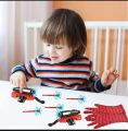 Spiderman Action Toy Figure Web Toy Shooter Set For Kids Super Heroes and Collectibles. 