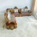 Chittagonge segun wood er conner sofa set S-217.
