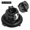 Indicator Bulb Socket Indicator Bulb Holder Turn Signal Bulb Socket for 207 307 607 807 621546 Turn Signal Indicator Bulb Socket. 