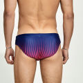 Seobean Men's Low-Waisted Swimming Trunks Beach Hot Spring Men's Swimming Suit Gradual Change Dry Triangle Low-Waisted Swimmings. 