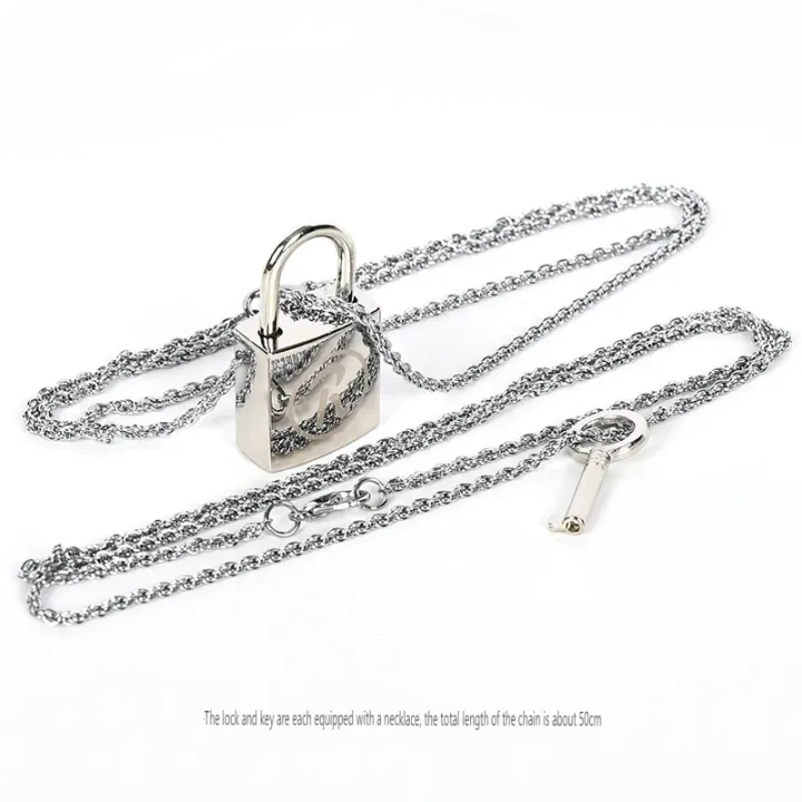 2pcs/set%20Anime%20Oosaki%20Nana%20Honjo%20Ren%20Couple%20Necklace%20lover's%20key%20lock%20alloy%20fashion%20metal%20pendant%20cosplay%20accessories%20gifts%20-%20Image%204