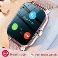 LAXASFIT 2025 Smart Watch Android IOS Bluetooth Talk Heart Rate Monitor Sleep Record Sports Smart Watch Men Women .