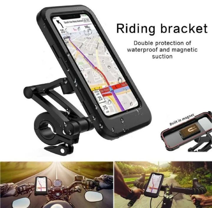 Waterproof%20Bike%20Phone%20Holder%20With%20Magnetic%20Mount%20(HL-69)%20-%20Image%203