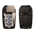 jingyuqin Modified 2/3/4 Buttons Remote Car Key Shell For Toyota Reiz Camry Rav4 Yaris Corolla 4Runner Avlon Folding.