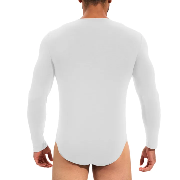 Men%20Long%20Sleeve%20Bodysuit%20Thermal%20Pajama%20Bodysuit%20One%20Piece%20Pajamas%20Rompers%20Basic%20Shirt%20-%20Image%206