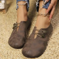 2026 Spring/Autumn New Slip-On Casual Shoes for Women - Large Sizes Minimalist Flat Sole Shoes, Versatile Commuter Shoes.