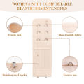 5PC Bra Extenders Strap 2 Rows Women Ajustable Intimates Lengthened Bra Hook Buckle Bra Extension. 