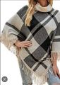wool poncho cape shawl. 