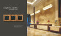 Wood Design EU Socket Wallpad Aluminium Satin Metal Panel Smart Home 1 2 3  Schuko Power 110V-240V AC Wall Outlets. 