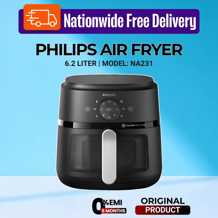 Philips%20NA231%206.2L%20Official%20Air%20Fryer%20with%20Digital%20Display%20%7C%20Free%20Delivery%20%7C%20Buy%20Official%20Phillips%20Air%20Fryer%20-%20Image%202