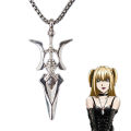 Anime Necklace Misa Amane Cosplay Necklace Halberd Pendant Necklaces Halloween Cosplay Jewelry .