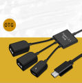 Type C USB hub expander OTG adapter for smartphone tablets 3 in 1 4 in 1. 