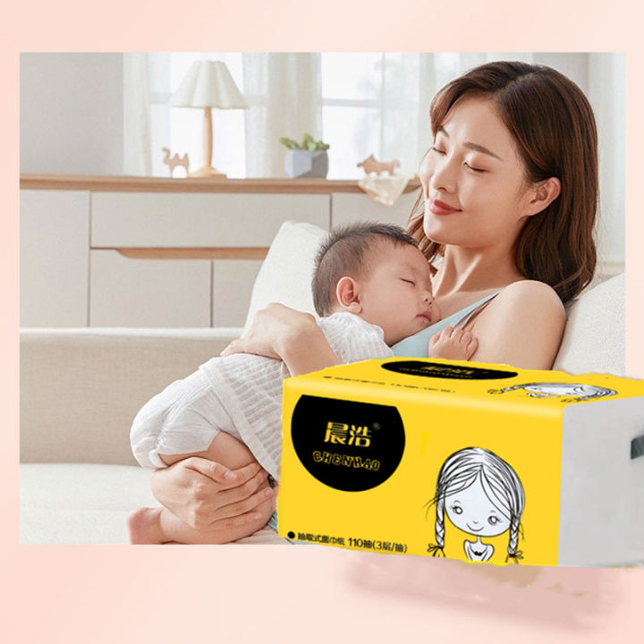 Good luminous water absorption soft facial tissue paper non-irritating